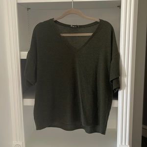 H by Bordeaux flutter sleeve tee